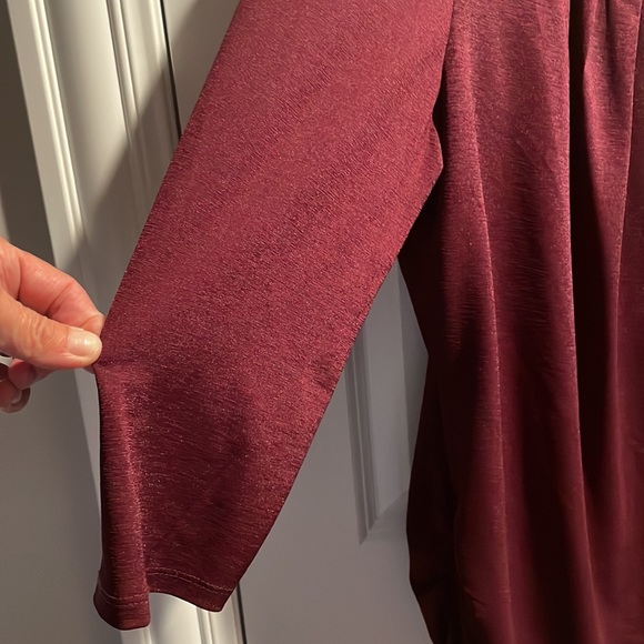 Maroon women’s Blouse - Picture 6 of 6